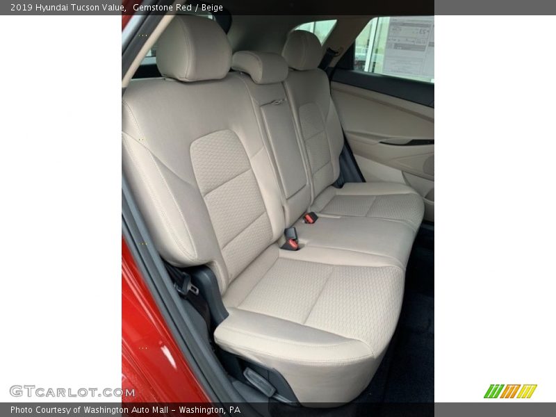 Gemstone Red / Beige 2019 Hyundai Tucson Value