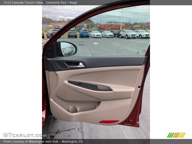 Gemstone Red / Beige 2019 Hyundai Tucson Value