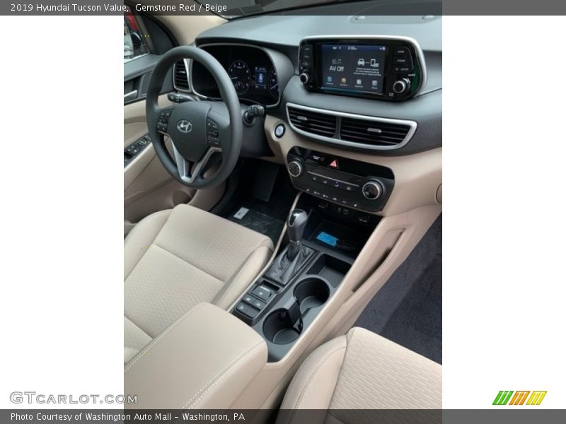 Gemstone Red / Beige 2019 Hyundai Tucson Value