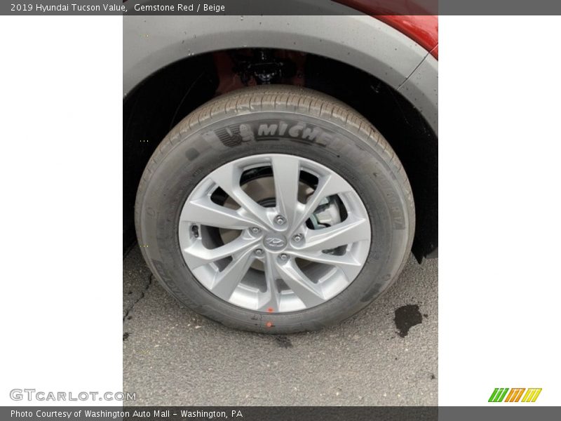 Gemstone Red / Beige 2019 Hyundai Tucson Value