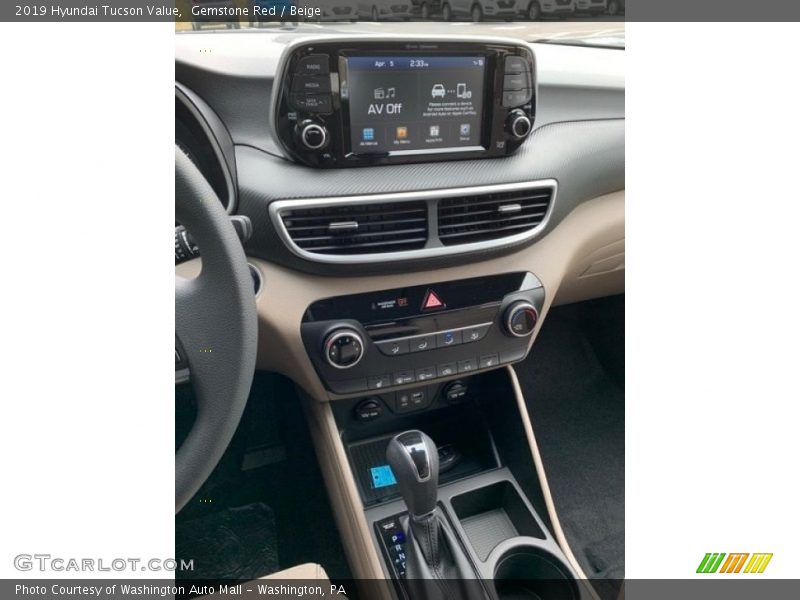 Gemstone Red / Beige 2019 Hyundai Tucson Value