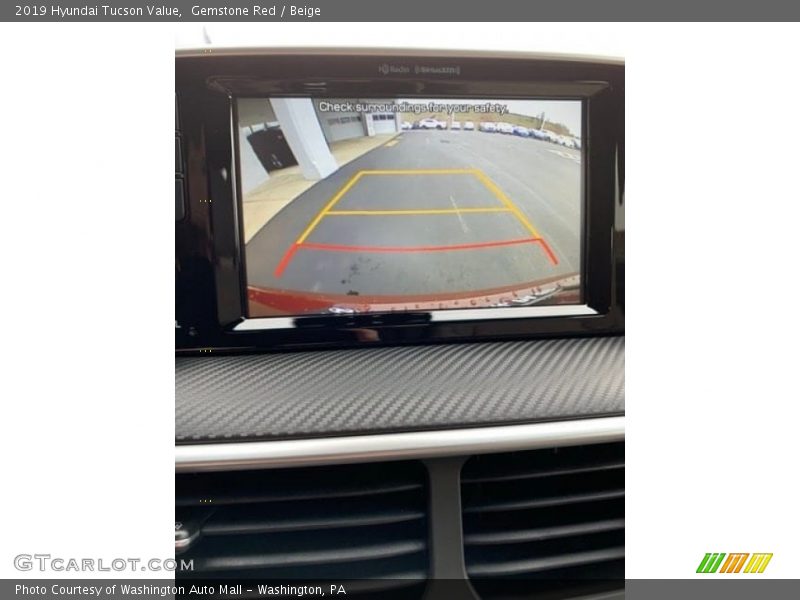 Gemstone Red / Beige 2019 Hyundai Tucson Value