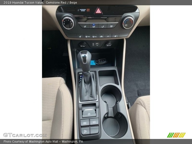Gemstone Red / Beige 2019 Hyundai Tucson Value