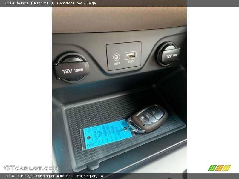 Gemstone Red / Beige 2019 Hyundai Tucson Value