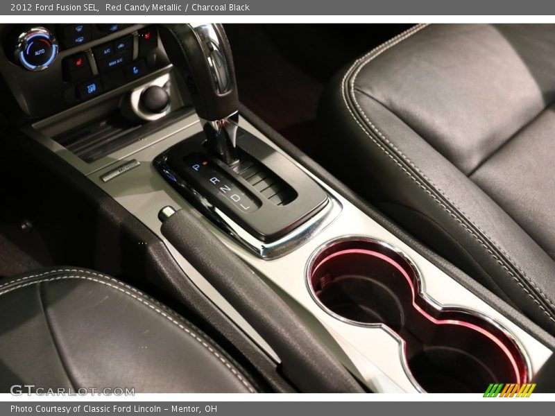 Red Candy Metallic / Charcoal Black 2012 Ford Fusion SEL