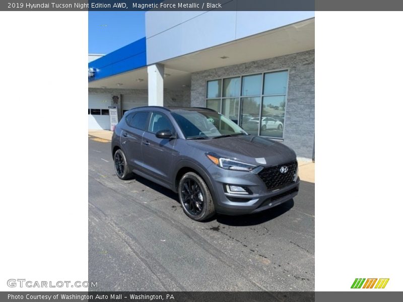 Magnetic Force Metallic / Black 2019 Hyundai Tucson Night Edition AWD