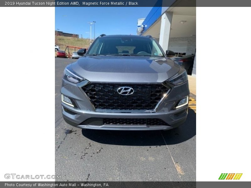 Magnetic Force Metallic / Black 2019 Hyundai Tucson Night Edition AWD