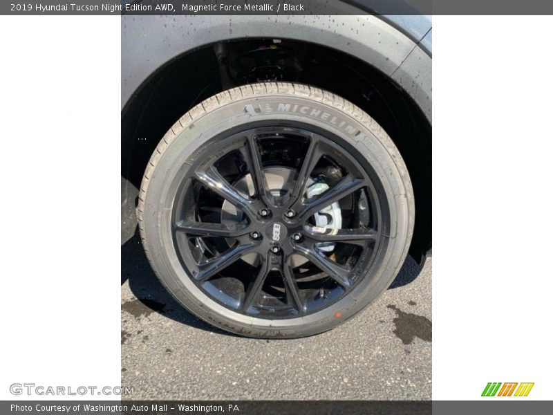 Magnetic Force Metallic / Black 2019 Hyundai Tucson Night Edition AWD