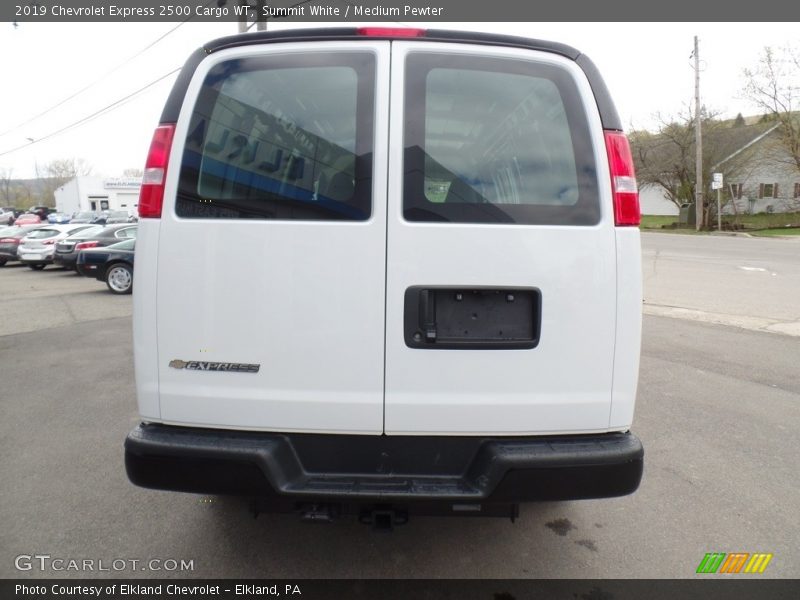 Summit White / Medium Pewter 2019 Chevrolet Express 2500 Cargo WT