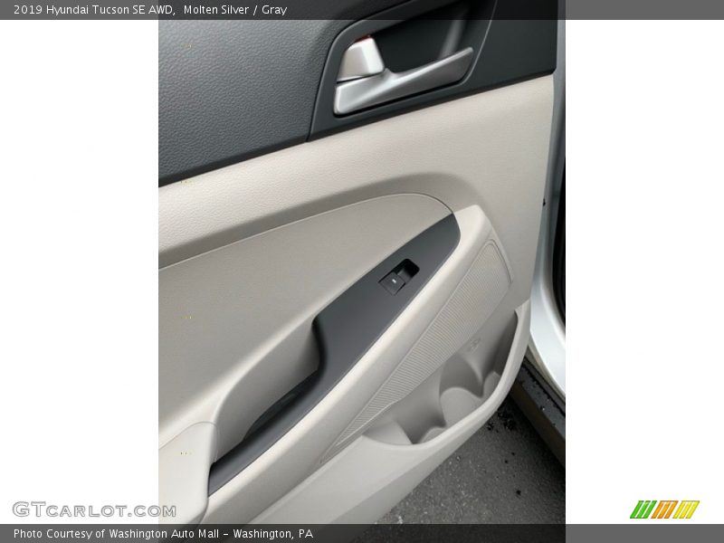Molten Silver / Gray 2019 Hyundai Tucson SE AWD