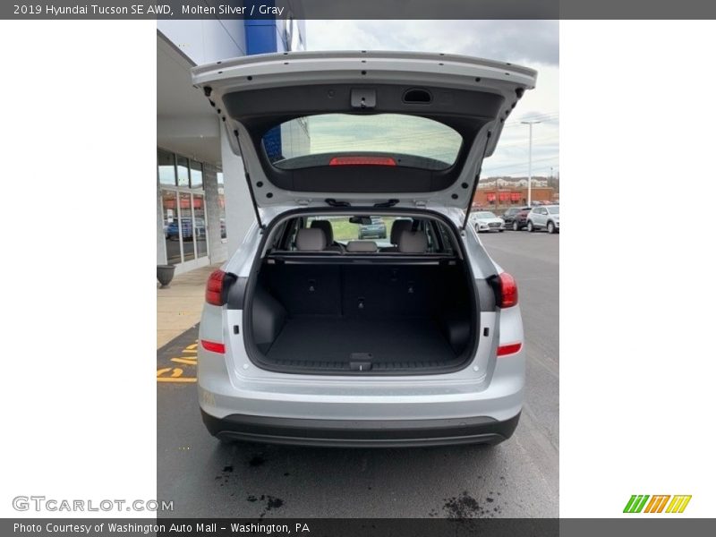 Molten Silver / Gray 2019 Hyundai Tucson SE AWD