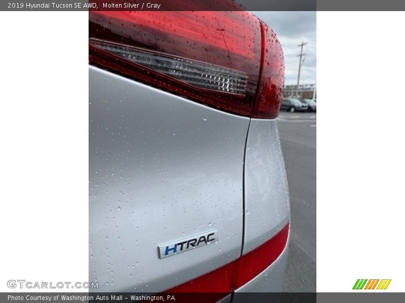 Molten Silver / Gray 2019 Hyundai Tucson SE AWD