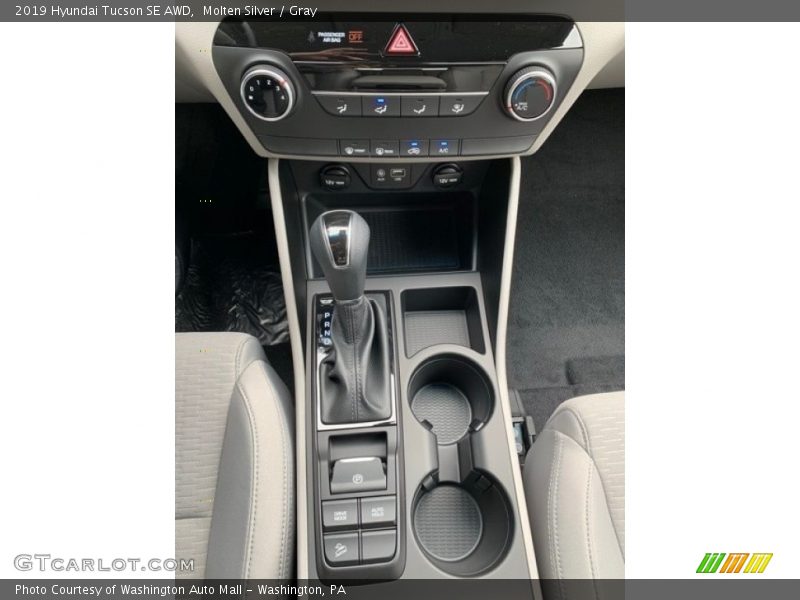 Molten Silver / Gray 2019 Hyundai Tucson SE AWD