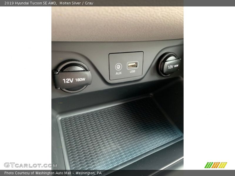 Molten Silver / Gray 2019 Hyundai Tucson SE AWD