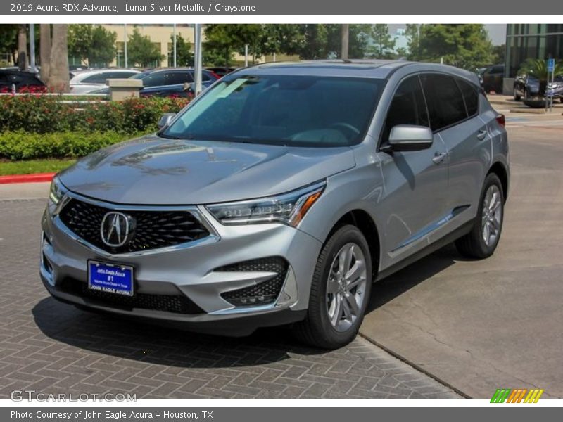 Lunar Silver Metallic / Graystone 2019 Acura RDX Advance