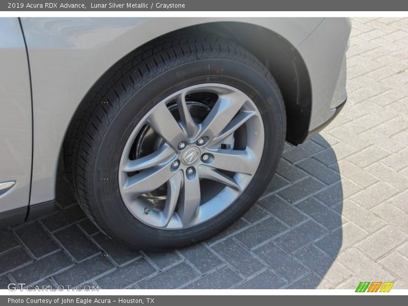 Lunar Silver Metallic / Graystone 2019 Acura RDX Advance