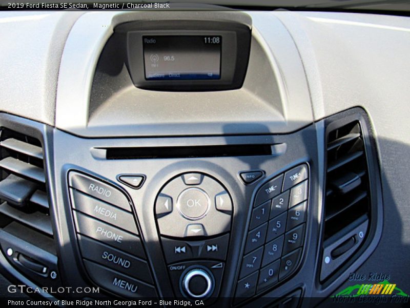 Magnetic / Charcoal Black 2019 Ford Fiesta SE Sedan