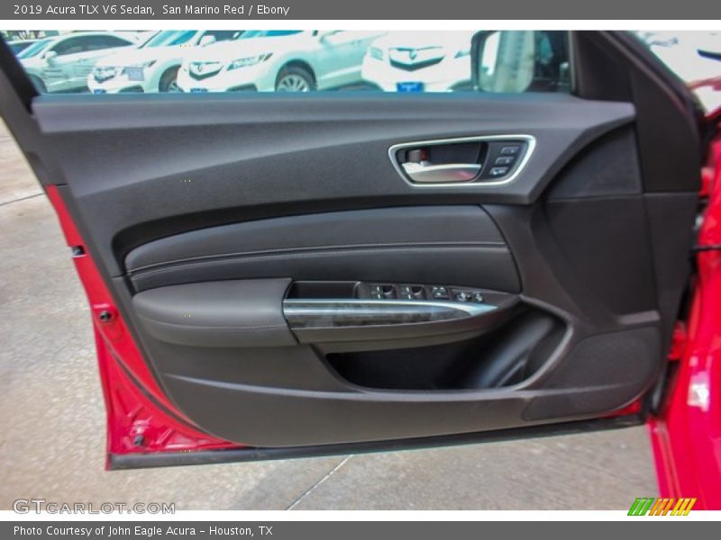 San Marino Red / Ebony 2019 Acura TLX V6 Sedan