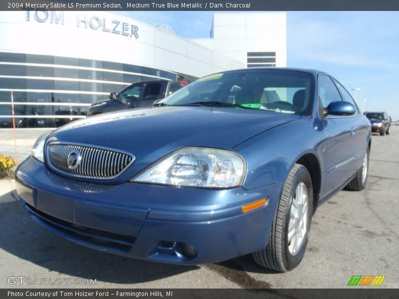 Medium True Blue Metallic / Dark Charcoal 2004 Mercury Sable LS Premium Sedan