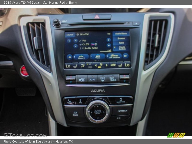 San Marino Red / Ebony 2019 Acura TLX V6 Sedan