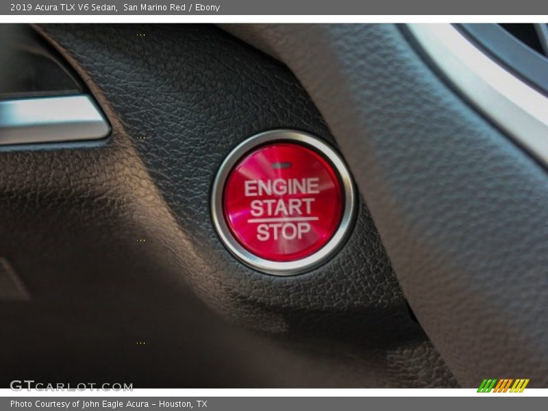 San Marino Red / Ebony 2019 Acura TLX V6 Sedan