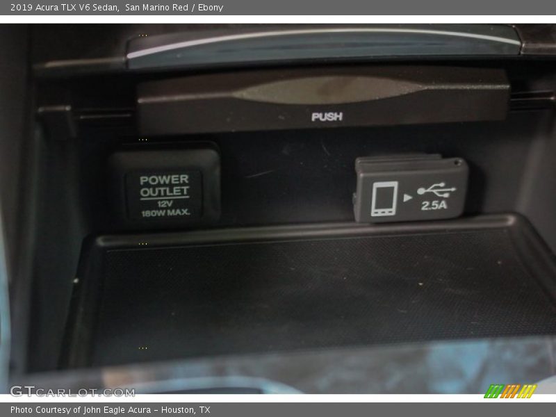 San Marino Red / Ebony 2019 Acura TLX V6 Sedan