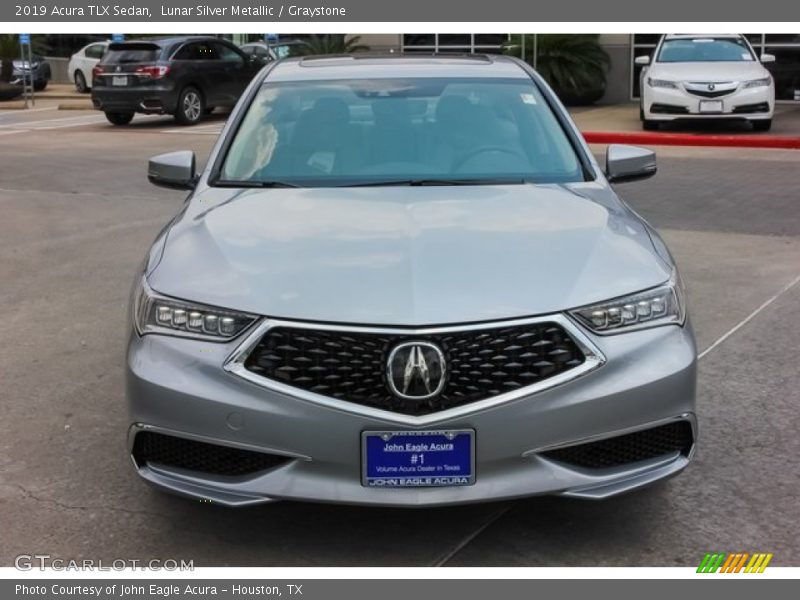 Lunar Silver Metallic / Graystone 2019 Acura TLX Sedan
