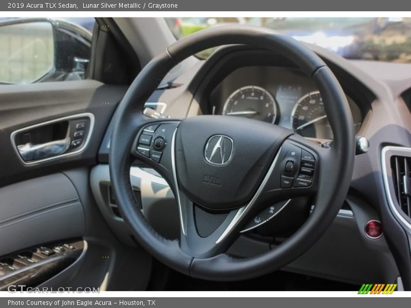 Lunar Silver Metallic / Graystone 2019 Acura TLX Sedan