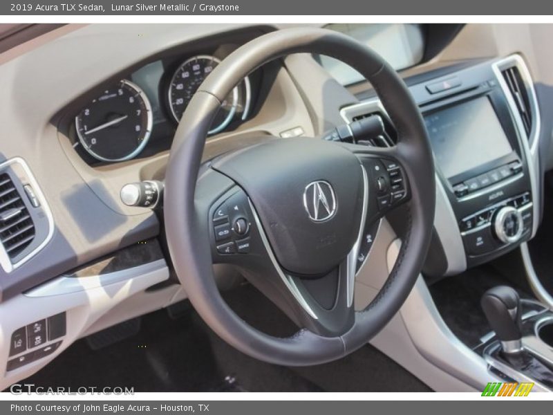 Lunar Silver Metallic / Graystone 2019 Acura TLX Sedan