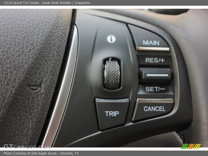 Lunar Silver Metallic / Graystone 2019 Acura TLX Sedan
