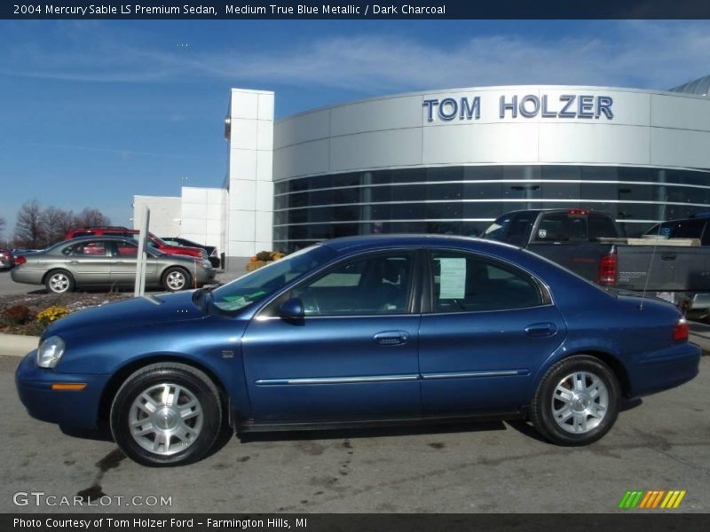Medium True Blue Metallic / Dark Charcoal 2004 Mercury Sable LS Premium Sedan