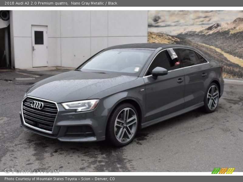Front 3/4 View of 2018 A3 2.0 Premium quattro