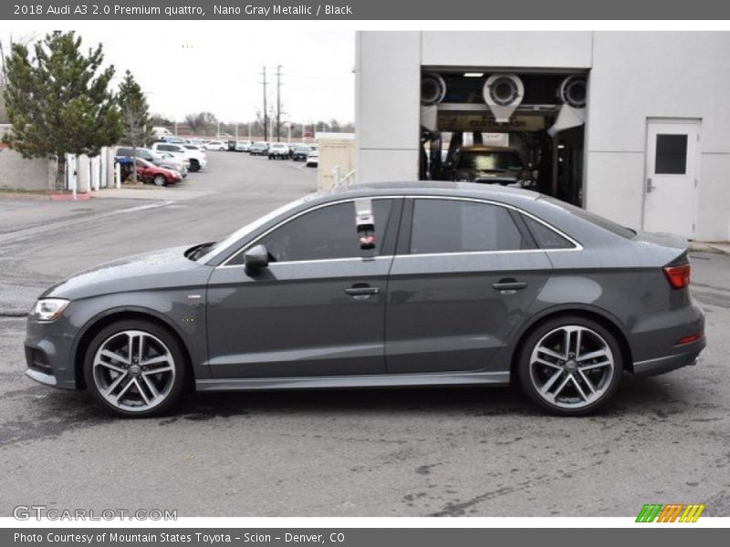  2018 A3 2.0 Premium quattro Nano Gray Metallic