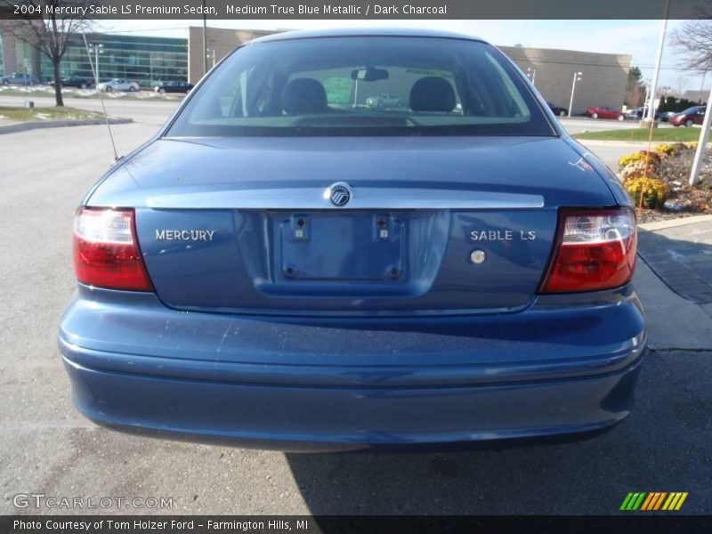 Medium True Blue Metallic / Dark Charcoal 2004 Mercury Sable LS Premium Sedan