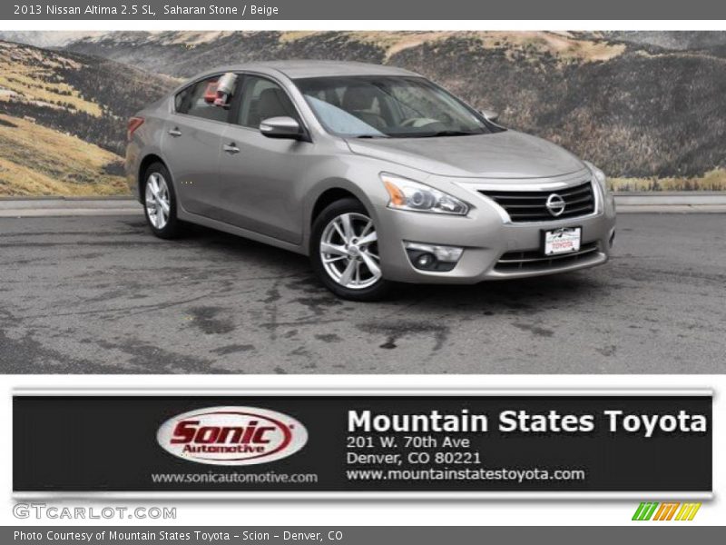 Saharan Stone / Beige 2013 Nissan Altima 2.5 SL