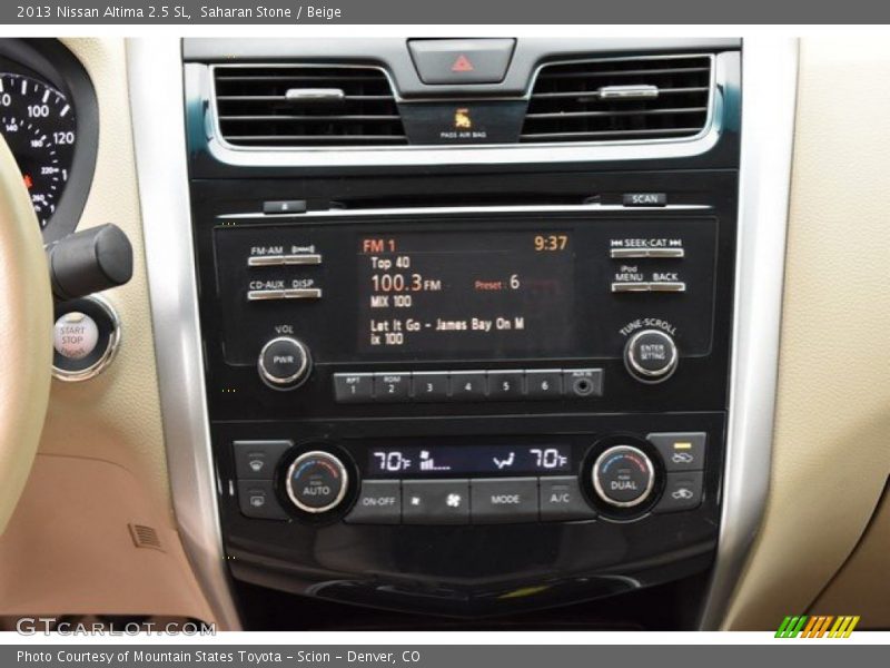 Saharan Stone / Beige 2013 Nissan Altima 2.5 SL