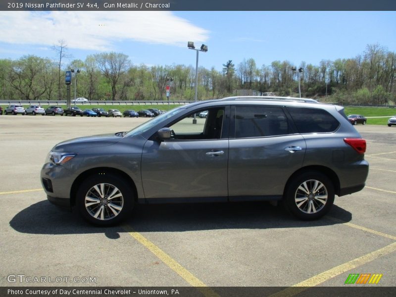 Gun Metallic / Charcoal 2019 Nissan Pathfinder SV 4x4