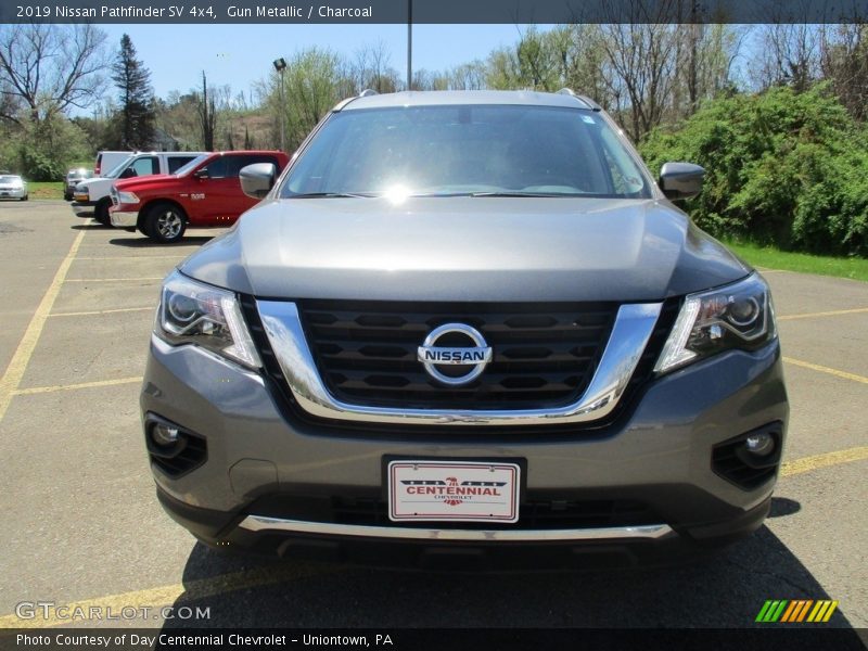 Gun Metallic / Charcoal 2019 Nissan Pathfinder SV 4x4