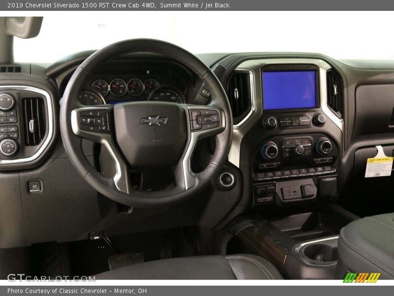 Dashboard of 2019 Silverado 1500 RST Crew Cab 4WD