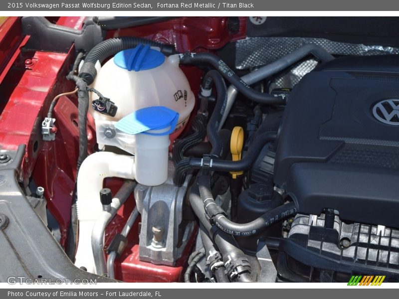 Fortana Red Metallic / Titan Black 2015 Volkswagen Passat Wolfsburg Edition Sedan