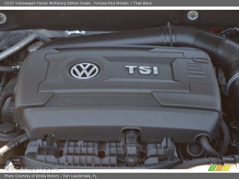 Fortana Red Metallic / Titan Black 2015 Volkswagen Passat Wolfsburg Edition Sedan