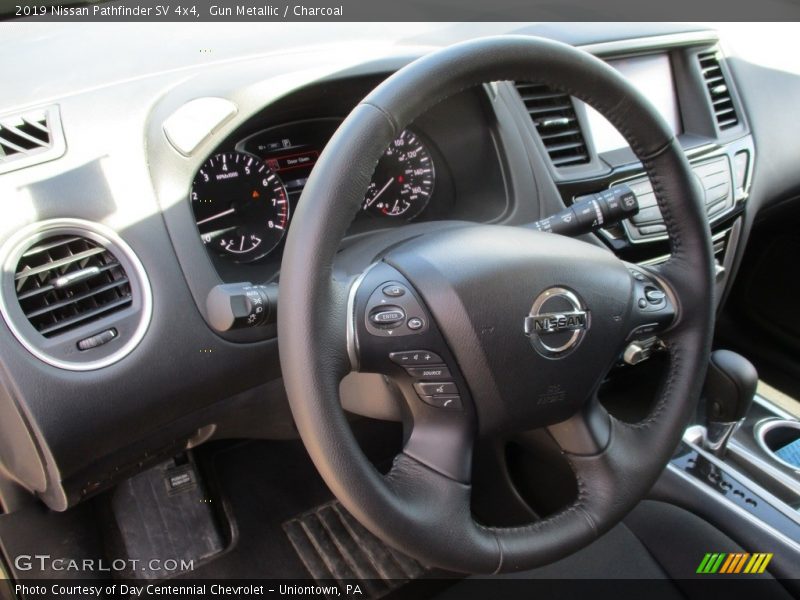 Gun Metallic / Charcoal 2019 Nissan Pathfinder SV 4x4