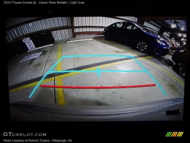 Classic Silver Metallic / Light Gray 2020 Toyota Corolla LE
