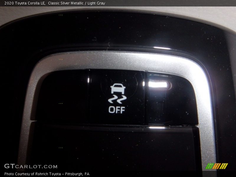 Classic Silver Metallic / Light Gray 2020 Toyota Corolla LE