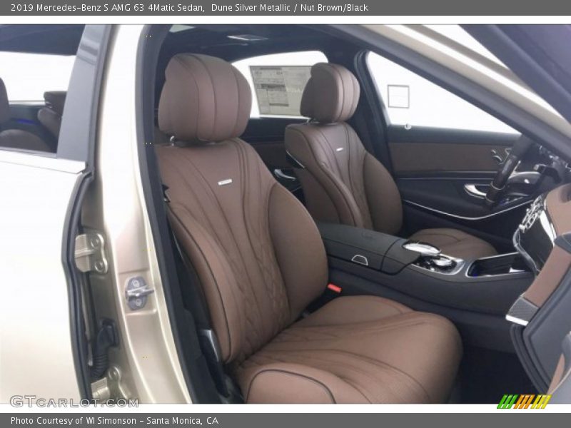 Dune Silver Metallic / Nut Brown/Black 2019 Mercedes-Benz S AMG 63 4Matic Sedan