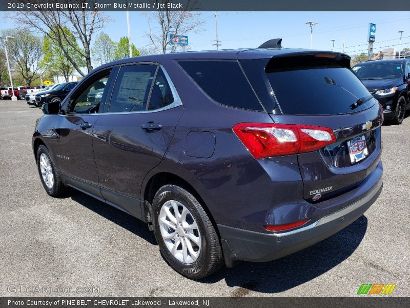Storm Blue Metallic / Jet Black 2019 Chevrolet Equinox LT