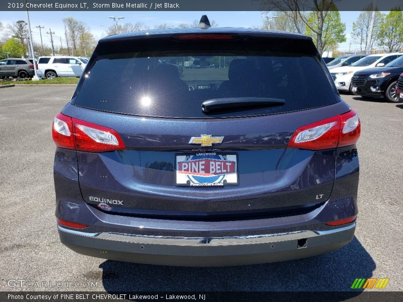 Storm Blue Metallic / Jet Black 2019 Chevrolet Equinox LT