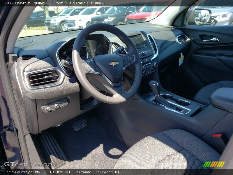 Storm Blue Metallic / Jet Black 2019 Chevrolet Equinox LT