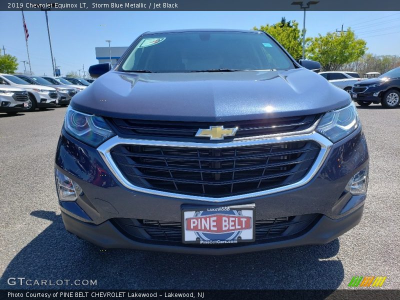 Storm Blue Metallic / Jet Black 2019 Chevrolet Equinox LT