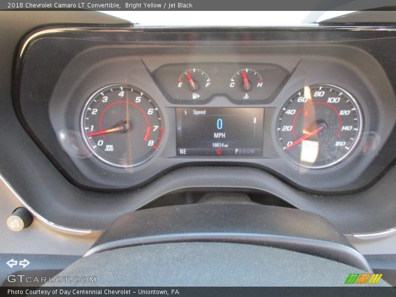  2018 Camaro LT Convertible LT Convertible Gauges
